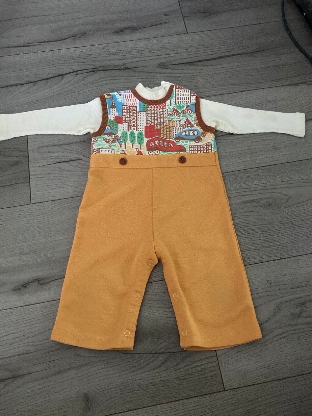 1970s Vintage Carter's Romper 12 Months Very Good Condition